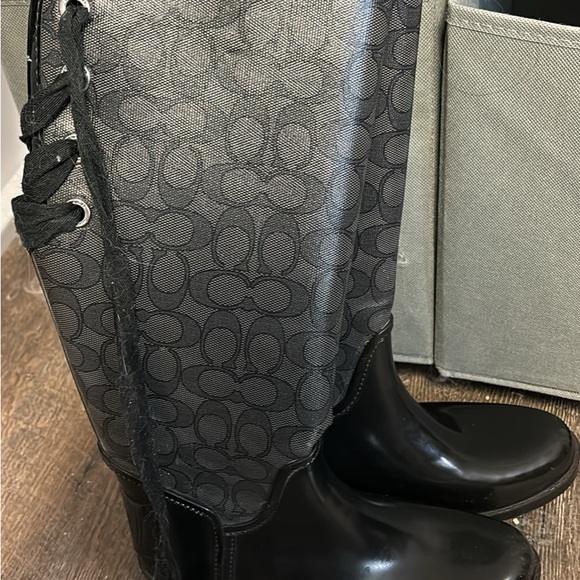 Coach Rain Boots - Picture 3 of 3